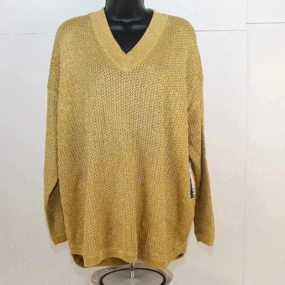 andrea jovine ladies blouse size L
